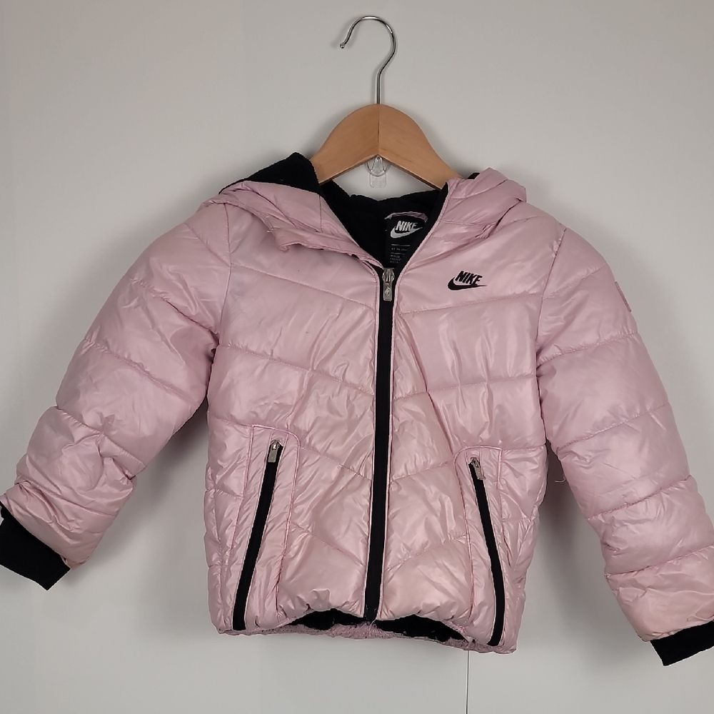 Nike Kids Light Pink Puffer Jacket